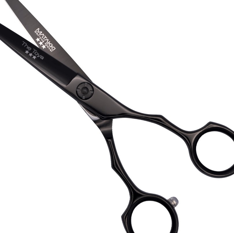MATAKKI Toya 6.0" Black Titanium Scissors