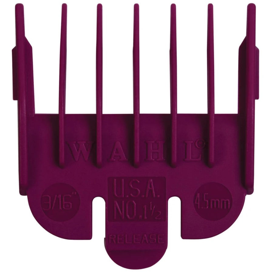 WAHL Clipper Attachment Comb Plum No 1 1/2 - 4.5mm