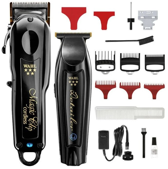 WAHL Cordless Barber Combo Clipper and Trimmer Kit