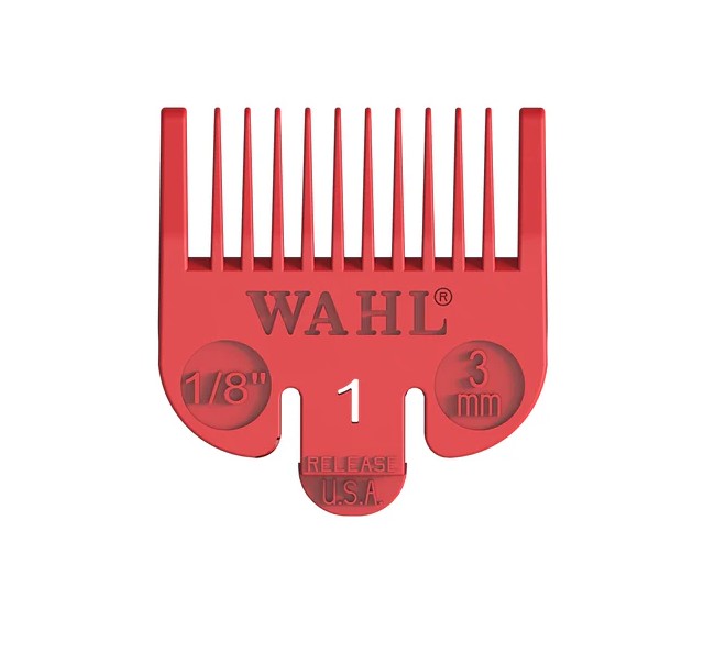 WAHL Clipper Attachment Comb Red No 1 - 3mm