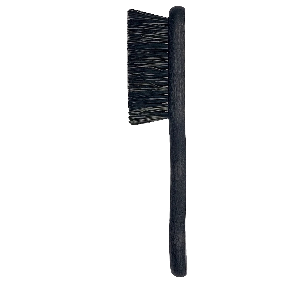 Men's Barber Beard and Fade Brush-Wooden Handle Soft Bristles Moustache and Skin