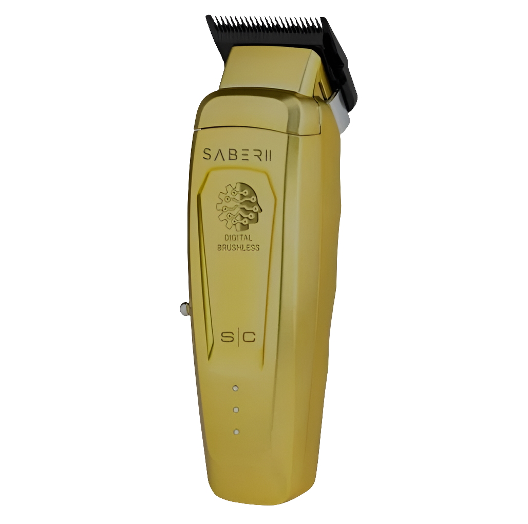 Gamma+ StyleCraft Saber 2.0 Brushless Motor Clipper Gold