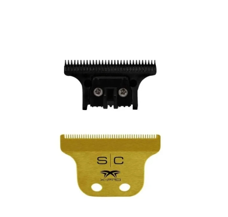 Gamma+ StyleCraft The One Classic X-Pro Trimmer Blade Set Gold