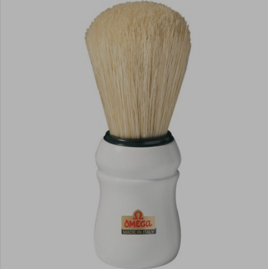 10049 Omega Pure bristle shaving brush – Professional