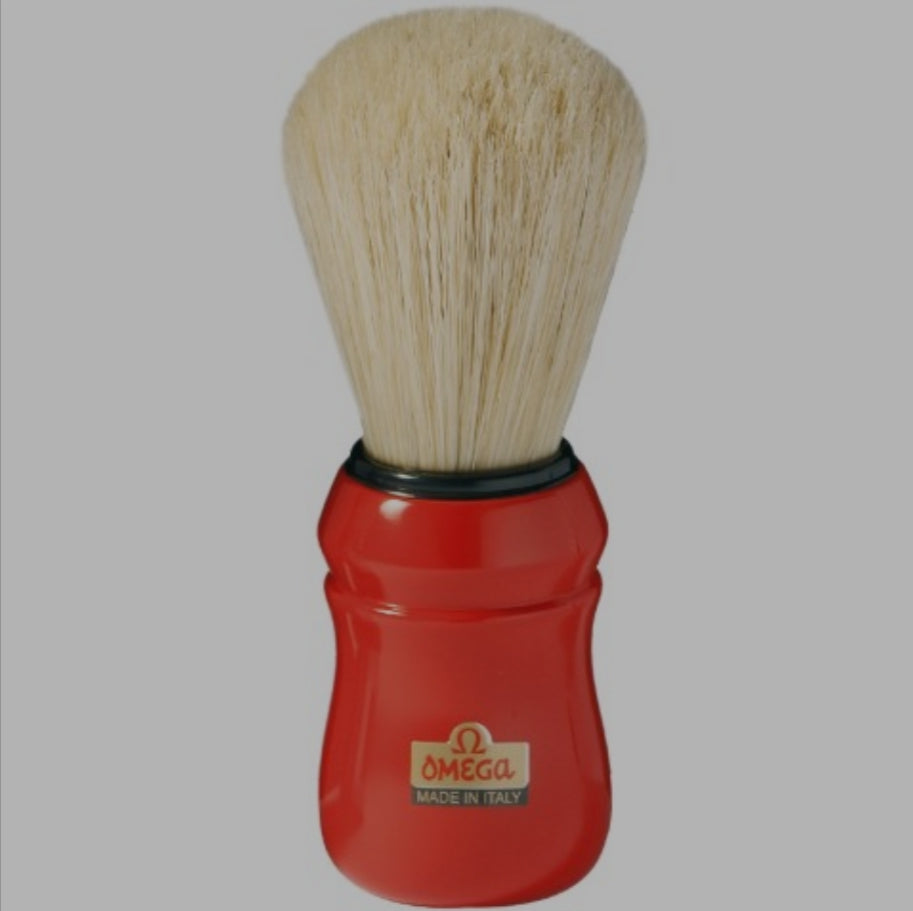 10049 Omega Pure bristle shaving brush – Professional