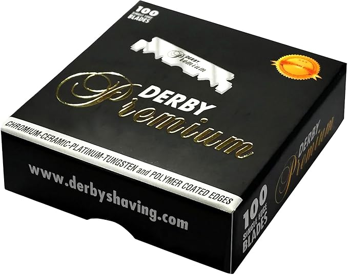 Derby Premium Single Edge Razor Blades