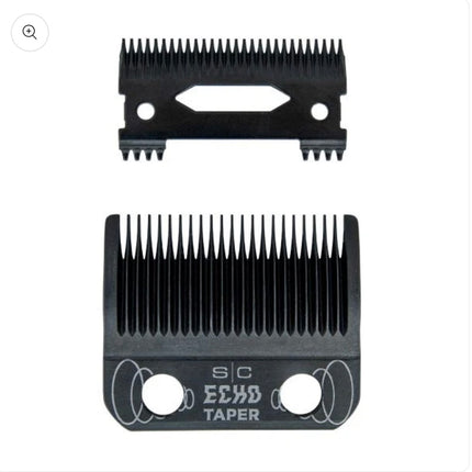 NEW STYLECRAFT CLIPPER BLADE SET - DLC FIXED ECHO TAPER BLADE WITH ECHO DEEP TOOTH CUTTER