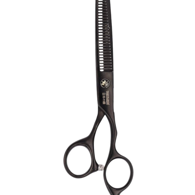 Samurai Shinto Black Thinning Scissors 6 Inch