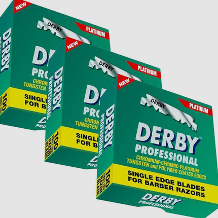 Derby Extra Single Edge Razor Blades - 3pack