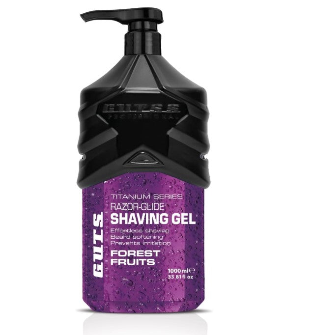 GUTSS Professional Shaving Gel with Pump - 1000 ml