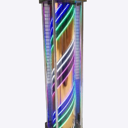 Barber Pole - 2.1 m Tall - Gold