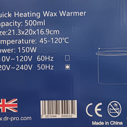 DR PRO Hot Wax Machine - Single