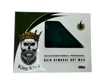 KING KIND Hair Removal Hot Wax - 500 ml - GREEN