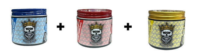 KING KIND Hair Styling Wax - Extra Strong Hold (06) – 160 ml