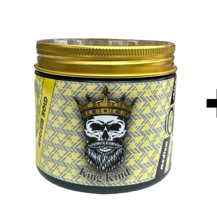 KING KIND Hair Styling Wax - Medium Hold (03) – 160 ml