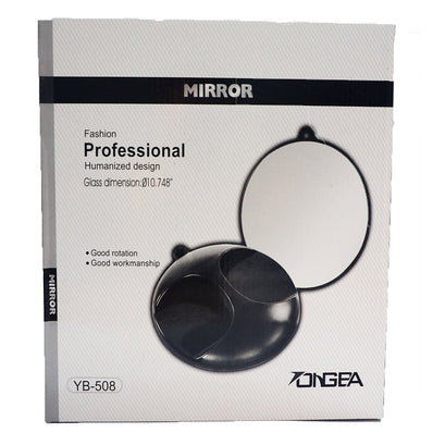 Hand Held Round Mirror Black Professional Design