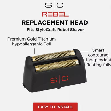 Rebel Replacement Foil Head