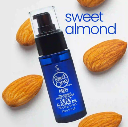 RedOne Beard Care Sweet Almond Oil 50ml