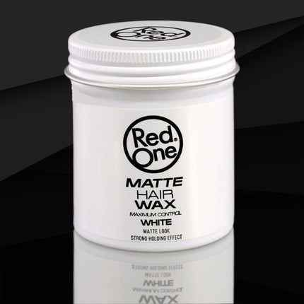 Red One Matte RedOne Matte Hair Wax - White 100ml – My Barber Tools