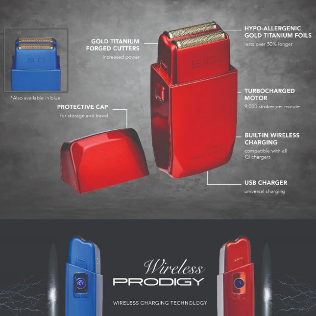 StyleCraft SC Wireless Prodigy Foil Shaver