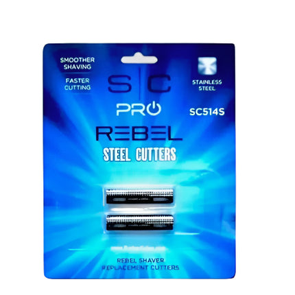 StyleCraft Rebel Replacement Stainless Steel Cutter Set Rebel Foil Shaver