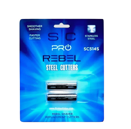 StyleCraft Rebel Replacement Stainless Steel Cutter Set Rebel Foil Shaver