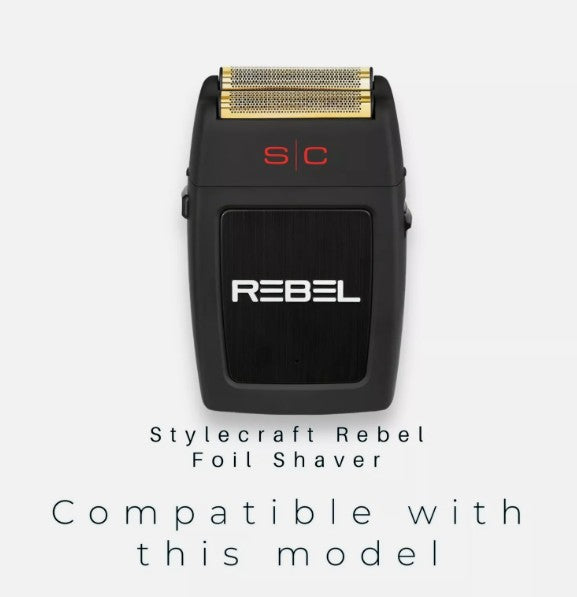 StyleCraft Rebel Replacement Stainless Steel Cutter Set Rebel Foil Shaver