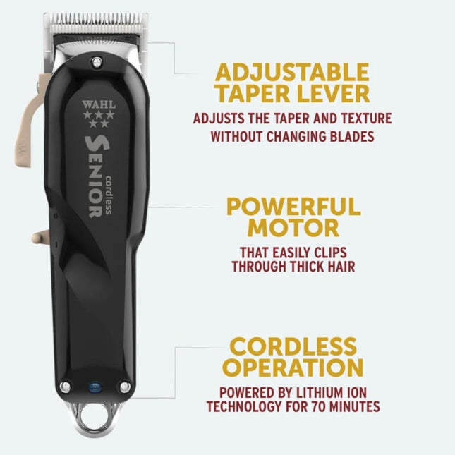 WAHL Professional 5-Star Series Cordless Senior Clipper