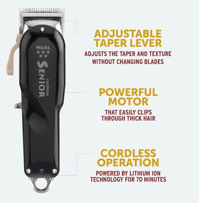 WAHL Professional 5-Star Series Cordless Senior Clipper