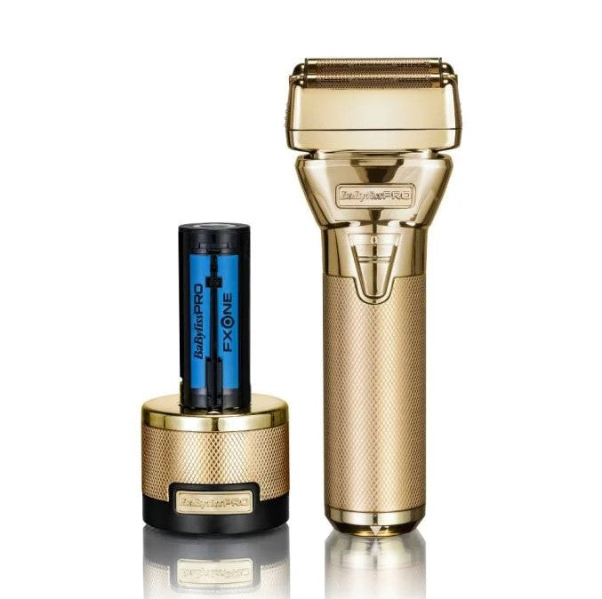 BaByliss Pro FXONE Double Foil Shaver Gold