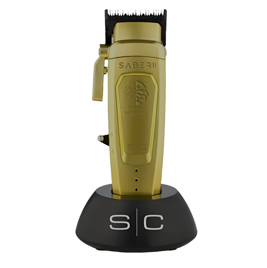 Gamma+ StyleCraft Saber 2.0 Brushless Motor Clipper Gold
