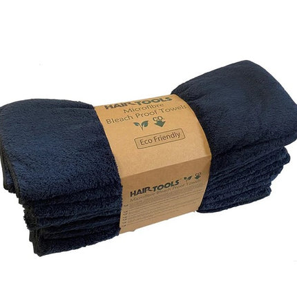 Hair Tools Microfibre Towels 12 Pack - various colours