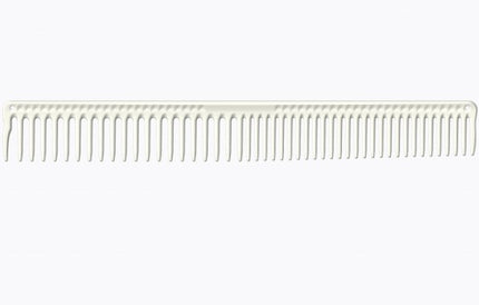 JRL Long Round Tooth Cutting Comb J306 - White
