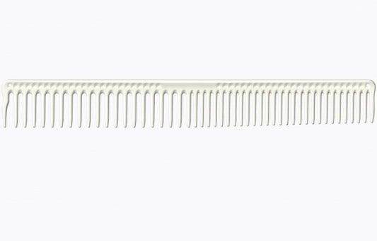 JRL Long Round Tooth Cutting Comb J306 - White