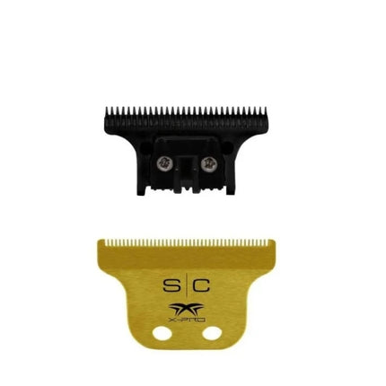 Gamma+ StyleCraft The One Classic X-Pro Trimmer Blade Set Gold