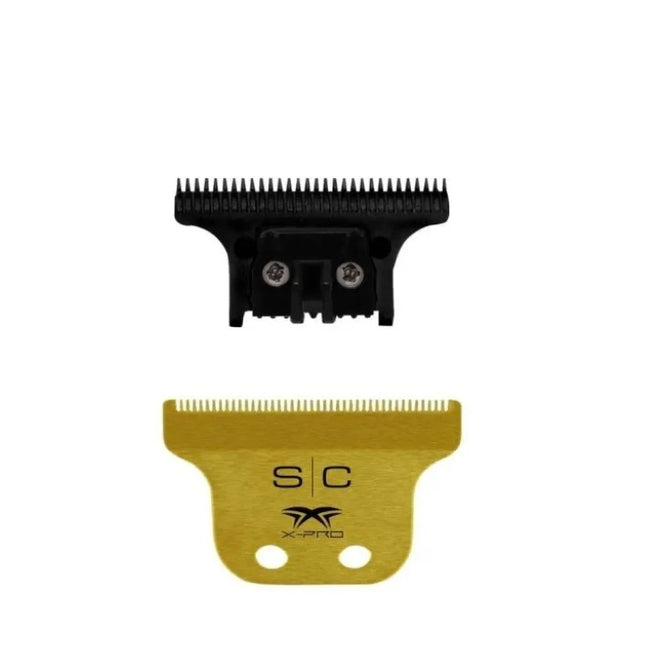 Gamma+ StyleCraft The One Classic X-Pro Trimmer Blade Set Gold