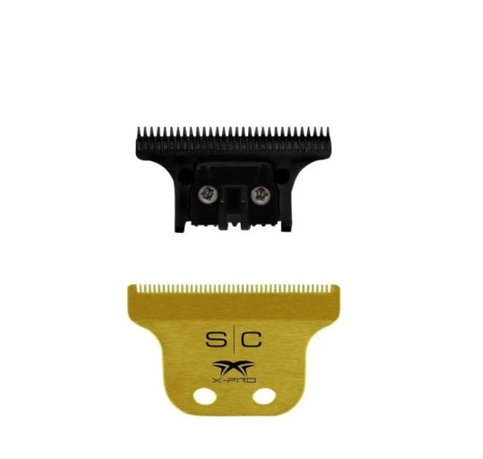 Gamma+ StyleCraft The One Classic X-Pro Trimmer Blade Set Gold
