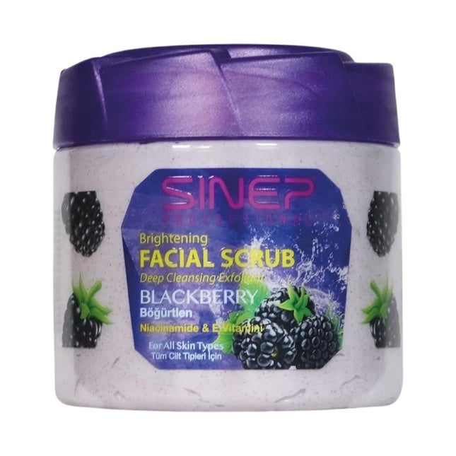 SINEP Brightening Facial Scrub 400ml - Blackberry