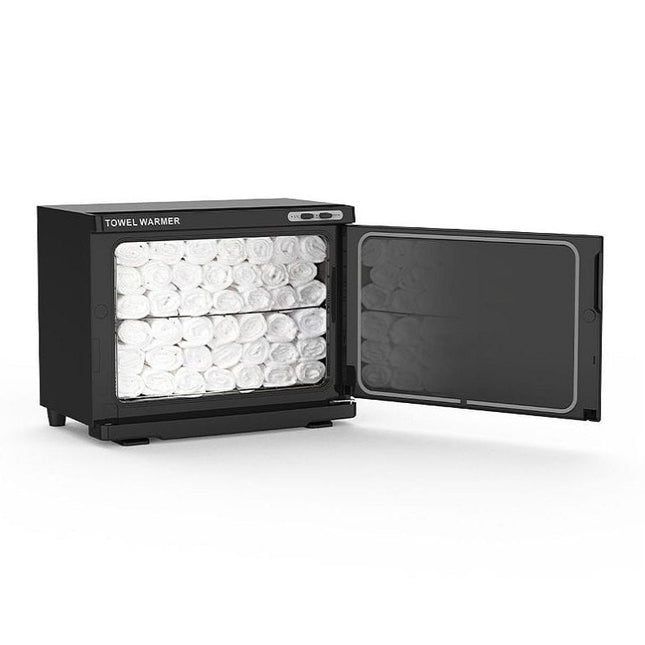 Skinmate Large Black Hot Towel Cabinet