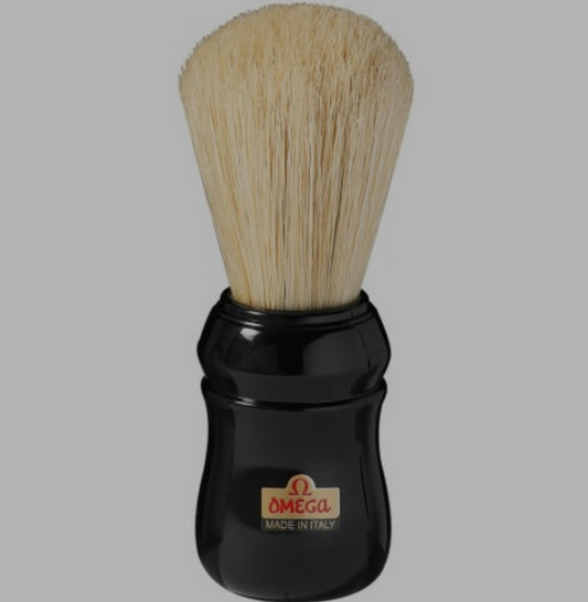 10049 Omega Pure bristle shaving brush – Professional