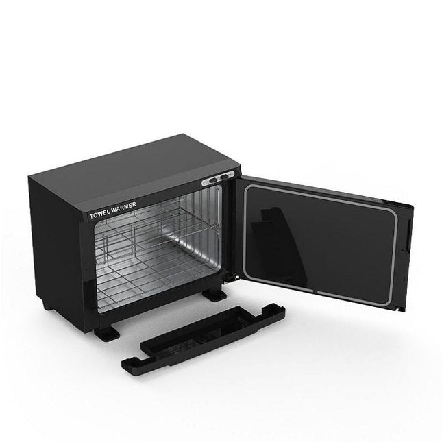 Skinmate Large Black Hot Towel Cabinet