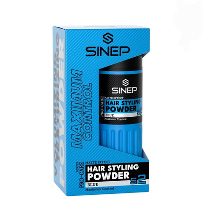 SINEP Pro-Care Hair Styling Powder – S2 Blue (Maximum Control)