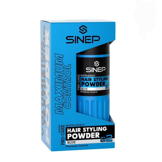 SINEP Pro-Care Hair Styling Powder – S2 Blue (Maximum Control)