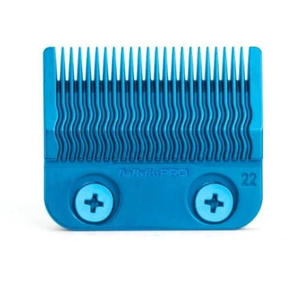 BaByliss Pro Blue Titanium Metal Injection Molded Fade Blade for FXONE Clipper
