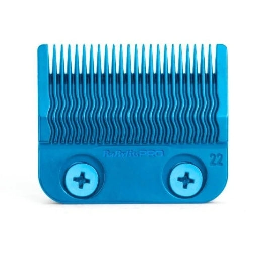 BaByliss Pro Blue Titanium Metal Injection Molded Fade Blade for FXONE Clipper
