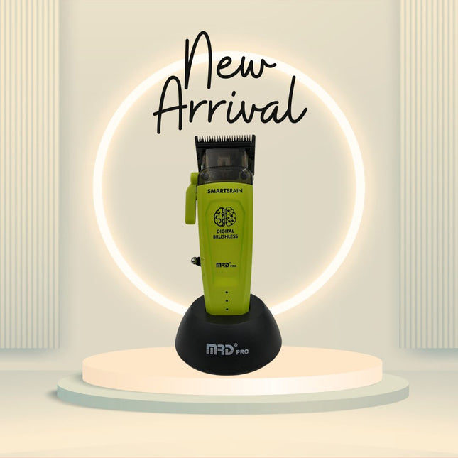 MRD PRO SMARTBRAIN Professional Metal Clipper with Brushless Motor - Green