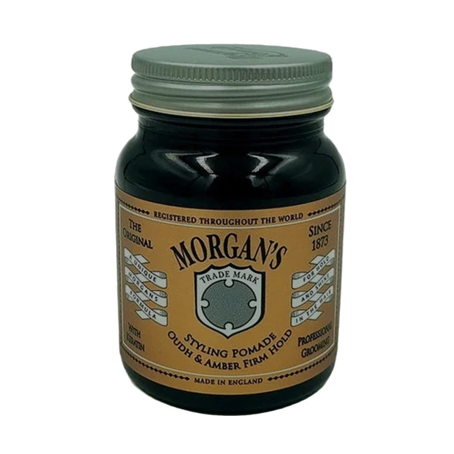MORGAN'S Styling Pomade- Oudh & Amber Firm Hold - 100ml
