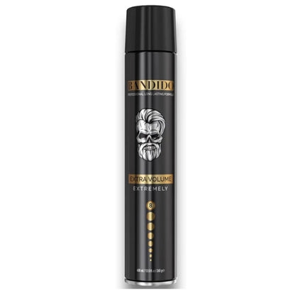 BANDIDO Hair Styling Spray Extra Volume - Excellent Strong Hold 8 - Black