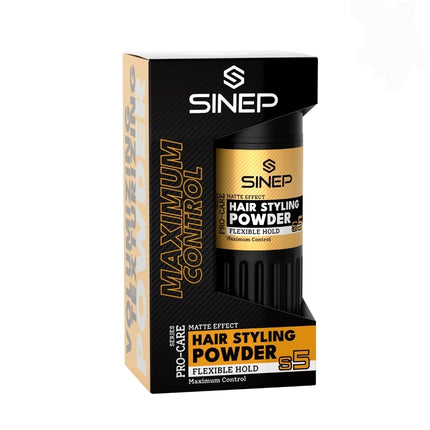 SINEP Pro-Care Hair Styling Powder – S5 Gold (Flexible Hold)