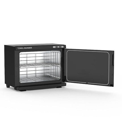 Skinmate Large Black Hot Towel Cabinet